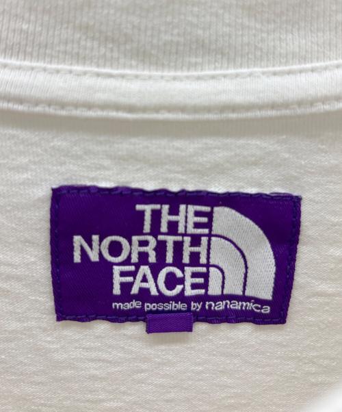 THE NORTH FACE PURPLE LABEL（ノースフェイスパープルレーベル）THE NORTH FACE PURPLE LABEL  (ザ・ノースフェイス パープルレーベル) ポケットTシャツ オフホワイト サイズ:Lの古着・服飾アイテム