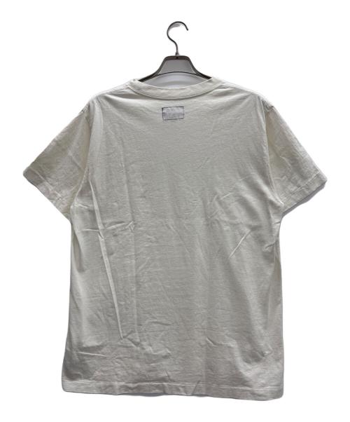 THE NORTH FACE PURPLE LABEL（ノースフェイスパープルレーベル）THE NORTH FACE PURPLE LABEL  (ザ・ノースフェイス パープルレーベル) ポケットTシャツ オフホワイト サイズ:Lの古着・服飾アイテム