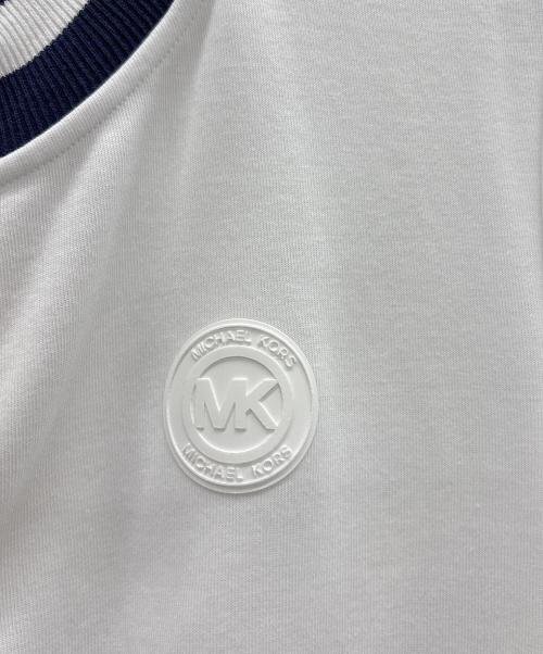 MICHAEL KORS（マイケルコース）MICHAEL KORS (マイケルコース) ジップワンピース ホワイト サイズ:S 未使用品の古着・服飾アイテム