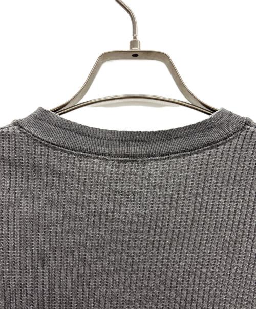 SEABEES（シービーズ）SEABEES (シービーズ) ヘンリーネックサーマルカットソー グレー サイズ:Mの古着・服飾アイテム