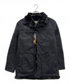 KANSAI JEANSカンサイジーンズ）の古着「フェイクムートンジャケット」｜ブラック