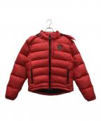 EMPORIO ARMANIエンポリオアルマーニ）の古着「中綿ジャケット」｜レッド