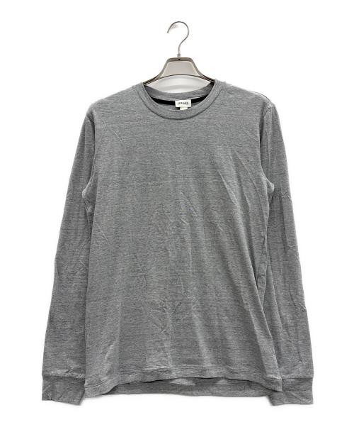 DIESEL（ディーゼル）DIESEL (ディーゼル) ロングスリーブカットソー グレー サイズ:Lの古着・服飾アイテム