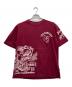 TED COMPANY（テッドカンパニー）の古着「Tシャツ」｜ワインレッド