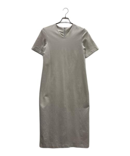 Mila Owen（ミラオーウェン）Mila Owen (ミラオーウェン) 半袖ワンピース グレーの古着・服飾アイテム