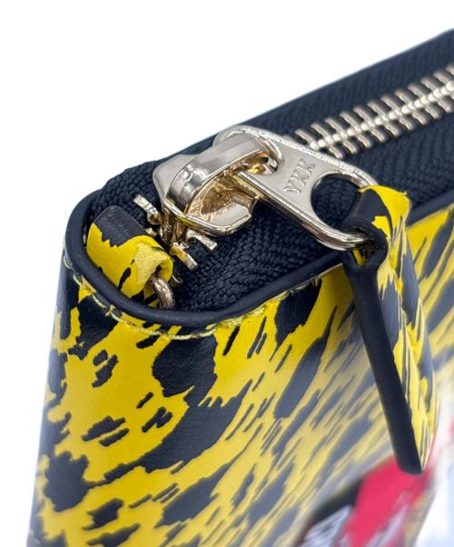 CREAM SODA（クリームソーダ）CREAM SODA (クリームソーダ) ラウンドファスナー財布 イエローの古着・服飾アイテム