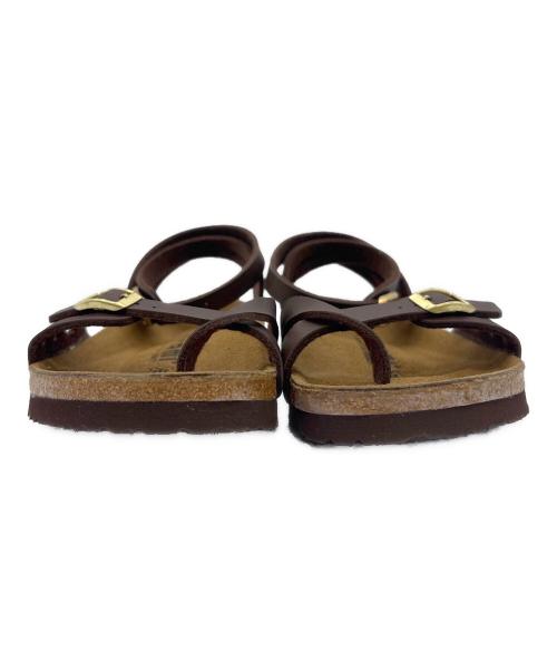 BIRKENSTOCK（ビルケンシュトック）BIRKENSTOCK (ビルケンシュトック) サンダル ブラウン サイズ:40の古着・服飾アイテム