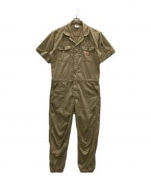 Dickies（ディッキーズ）の古着「半袖つなぎ」｜ブラウン