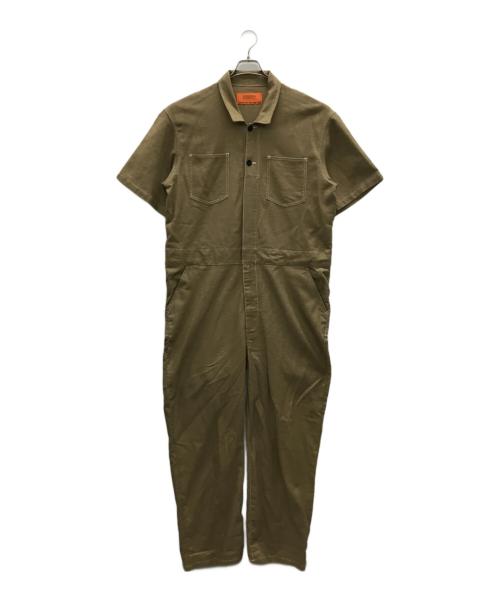 UNIVERSAL OVERALL（ユニバーサルオーバーオール）UNIVERSAL OVERALL (ユニバーサルオーバーオール) つなぎ ブラウン サイズ:Freeの古着・服飾アイテム