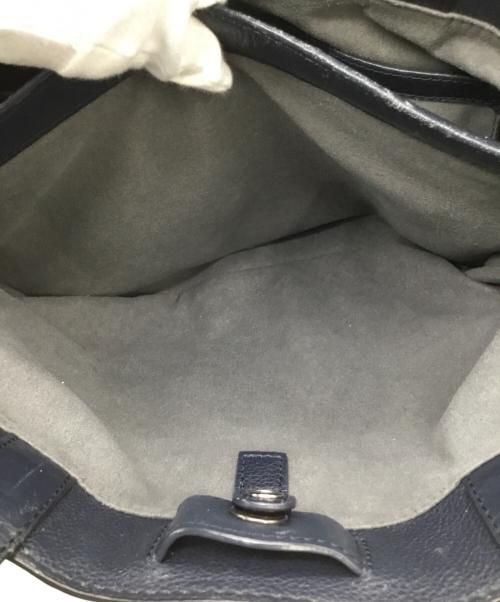 MOTHERHOUSE（マザーハウス）MOTHERHOUSE (マザーハウス) トートバッグ ネイビーの古着・服飾アイテム