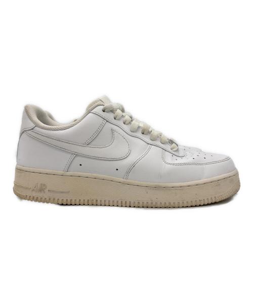 NIKE（ナイキ）NIKE (ナイキ) AIR FORCE1’07 ホワイト サイズ:27.5の古着・服飾アイテム