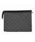 LOUIS VUITTON (ルイ ヴィトン) ポシェット・ヴォワヤージュ グレー：90000円