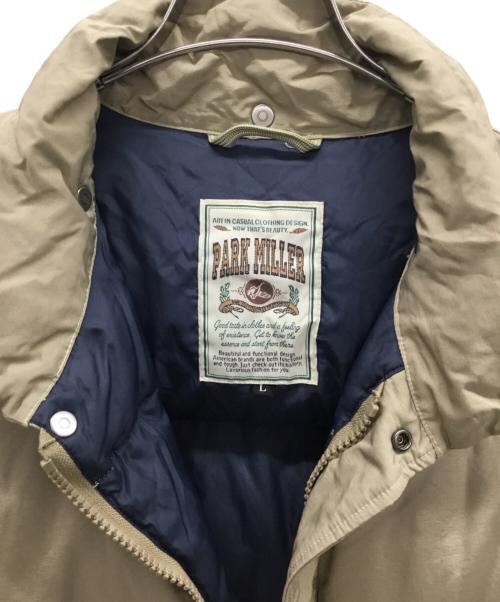 Park Miller（パークミラー）Park Miller (パークミラー) ダウンジャケット カーキ サイズ:Lの古着・服飾アイテム