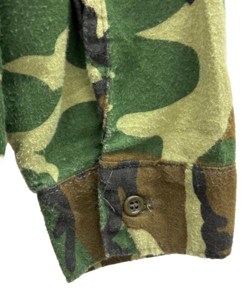 FIVE BROTHER（ファイブブラザー）FIVE BROTHER (ファイブブラザー) シャツ グリーン×ブラウン サイズ:Mの古着・服飾アイテム