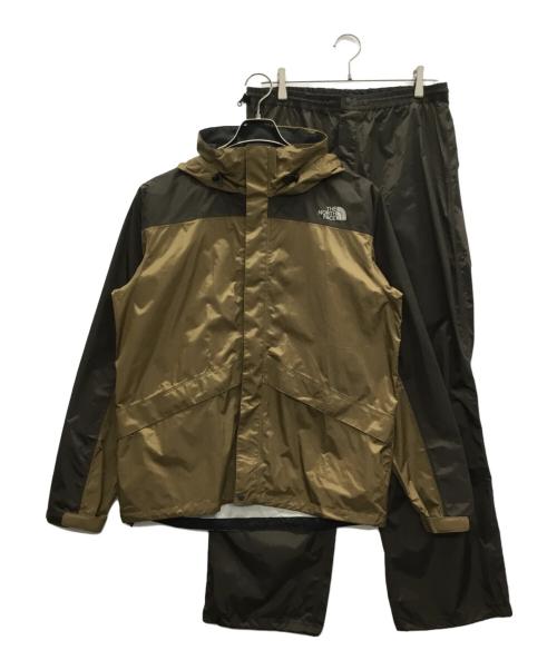 THE NORTH FACE（ザ ノース フェイス）THE NORTH FACE (ザ ノース フェイス) Hyvent RAINTEX（ハイベントレインテックス） ブラウン サイズ:Lの古着・服飾アイテム