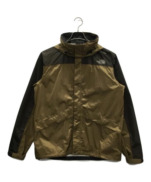 THE NORTH FACE（ザ ノース フェイス）THE NORTH FACE (ザ ノース フェイス) Hyvent RAINTEX（ハイベントレインテックス） ブラウン サイズ:Lの古着・服飾アイテム