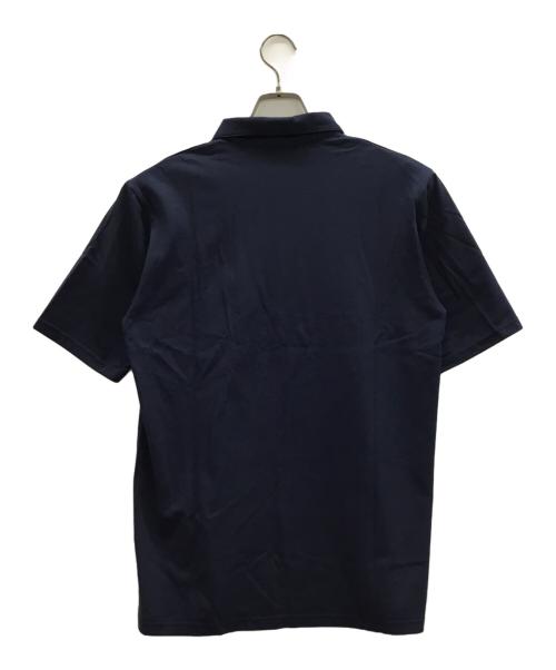 PAPAS（パパス）PAPAS (パパス) ポロシャツ ネイビー サイズ:Mの古着・服飾アイテム