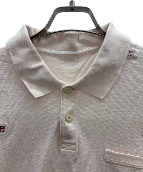 PAPAS（パパス）PAPAS (パパス) ポロシャツ ピンク サイズ:Mの古着・服飾アイテム