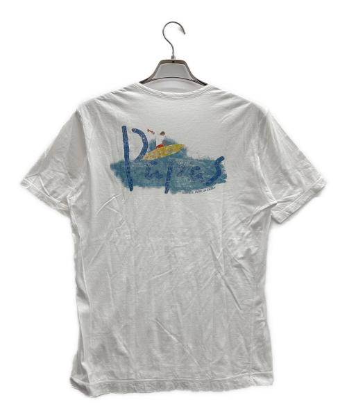 PAPAS（パパス）PAPAS (パパス) Tシャツ ホワイト サイズ:Mの古着・服飾アイテム