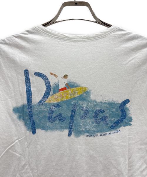 PAPAS（パパス）PAPAS (パパス) Tシャツ ホワイト サイズ:Mの古着・服飾アイテム