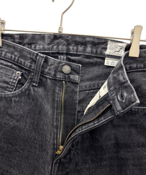 orSlow（オアスロウ）orSlow (オアスロウ) セルビッチデニムパンツ ブラック サイズ:Sの古着・服飾アイテム