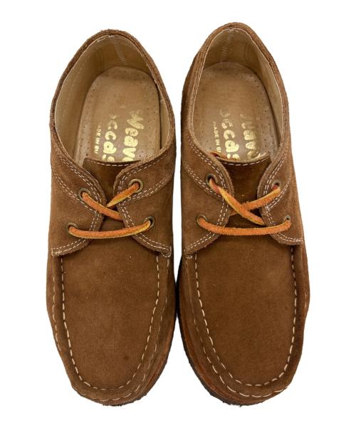 weaver moccasin（ウィーバーモカシン）weaver moccasin (ウィーバーモカシン) シューズ ブラウン サイズ:40の古着・服飾アイテム