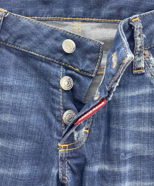 DSQUARED2（ディースクエアード）DSQUARED2 (ディースクエアード) デニムパンツ インディゴ サイズ:40の古着・服飾アイテム