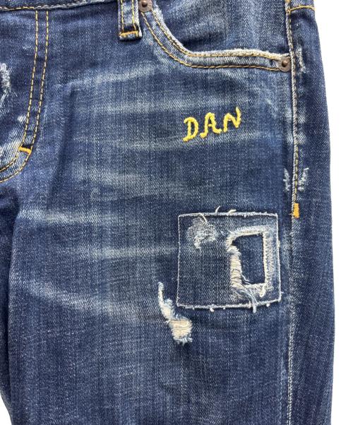 DSQUARED2（ディースクエアード）DSQUARED2 (ディースクエアード) デニムパンツ インディゴ サイズ:40の古着・服飾アイテム