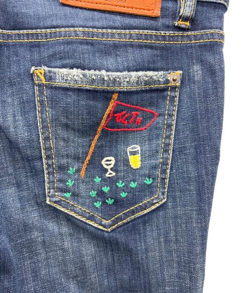 DSQUARED2（ディースクエアード）DSQUARED2 (ディースクエアード) デニムパンツ インディゴ サイズ:40の古着・服飾アイテム
