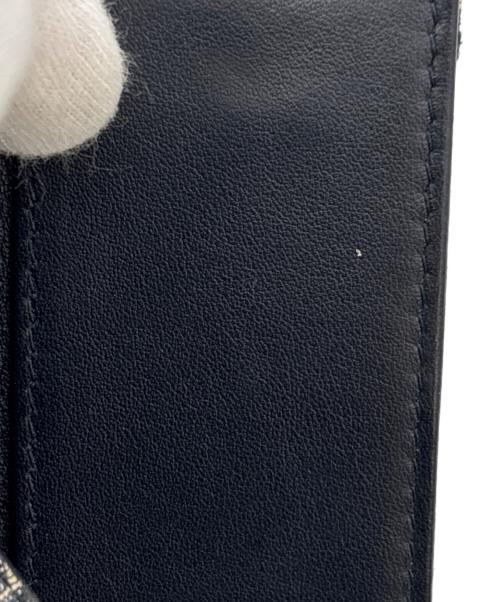 Christian Dior（クリスチャン ディオール）Christian Dior (クリスチャン ディオール) 4連キーケース ネイビー×ベージュの古着・服飾アイテム