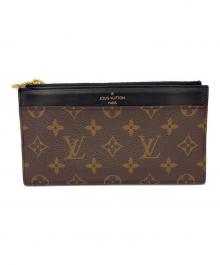 LOUIS VUITTON（ルイ ヴィトン）の古着「スリム パース　M80348」｜ブラウン×ブラック
