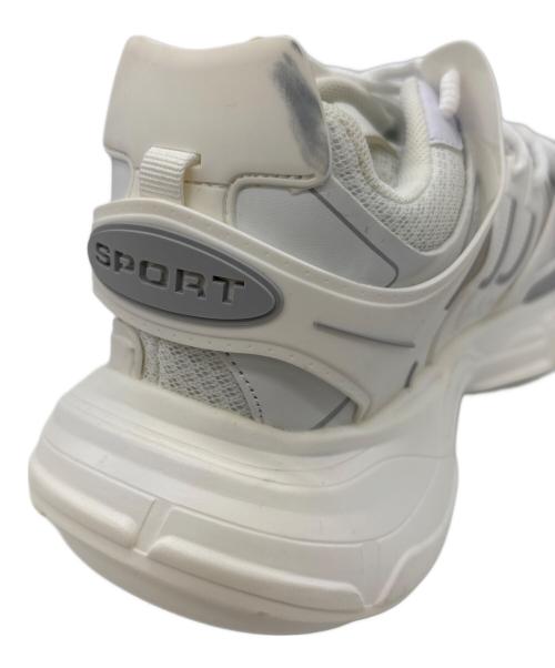 BLCGSTYLE（ビーエルシージースタイル）BLCGSTYLE (ビーエルシージースタイル) スニーカー ホワイト サイズ:25.5の古着・服飾アイテム