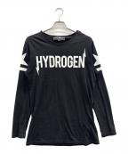 HYDROGENハイドロゲン）の古着「長袖Tシャツ」｜ブラック