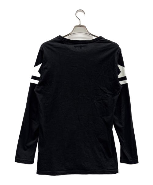 HYDROGEN（ハイドロゲン）HYDROGEN (ハイドロゲン) 長袖Tシャツ ブラック サイズ:Sの古着・服飾アイテム