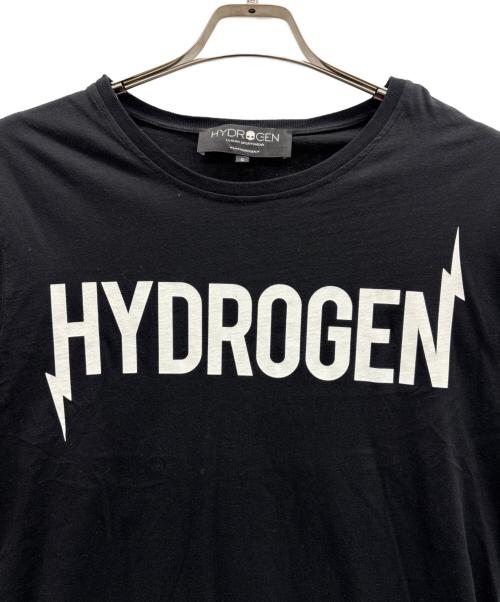 HYDROGEN（ハイドロゲン）HYDROGEN (ハイドロゲン) 長袖Tシャツ ブラック サイズ:Sの古着・服飾アイテム