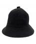 KANGOL (カンゴール) バケットハット ブラック：3000円