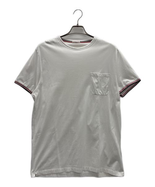 MONCLER（モンクレール）MONCLER (モンクレール) Tシャツ ホワイト サイズ:XXLの古着・服飾アイテム