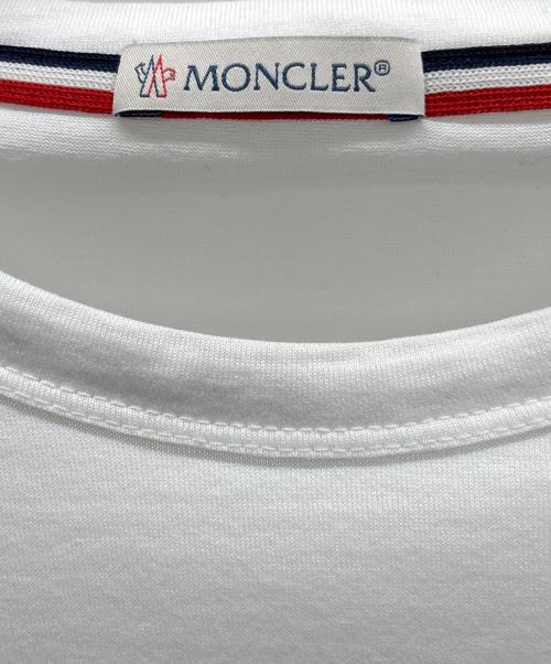 MONCLER（モンクレール）MONCLER (モンクレール) Tシャツ ホワイト サイズ:XXLの古着・服飾アイテム
