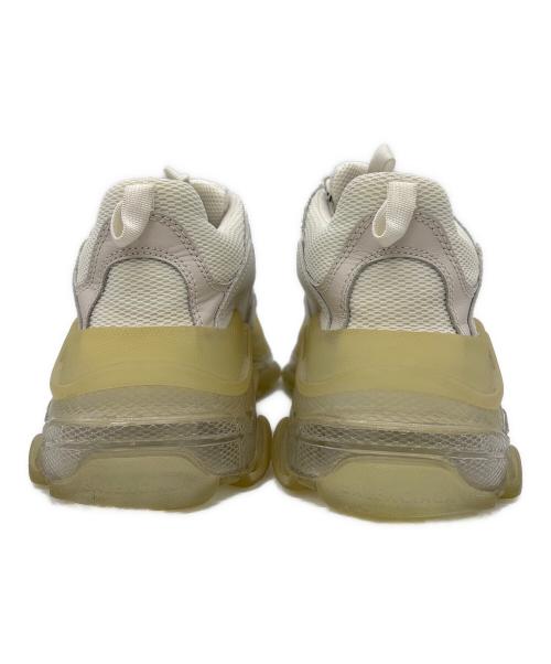BALENCIAGA（バレンシアガ）BALENCIAGA (バレンシアガ) Triple S クリアソール ホワイト サイズ:26の古着・服飾アイテム
