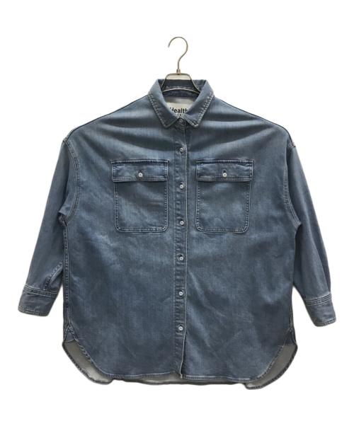 Healthy DENIM（ヘルシーデニム）Healthy DENIM (ヘルシーデニム) デニムシャツ ブルー サイズ:1の古着・服飾アイテム