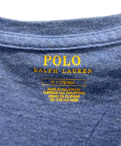 POLO RALPH LAUREN（ポロ・ラルフローレン）POLO RALPH LAUREN (ポロ・ラルフローレン) ポロベアプリントTシャツ ネイビー サイズ:Mの古着・服飾アイテム