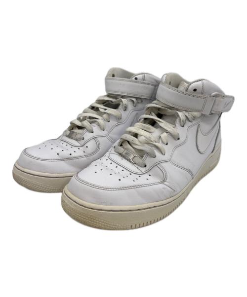 NIKE（ナイキ）NIKE (ナイキ) AIR FORCE 1 MID 07 white ホワイト サイズ:28.5の古着・服飾アイテム