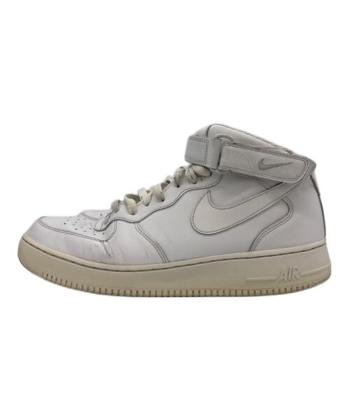 NIKE（ナイキ）NIKE (ナイキ) AIR FORCE 1 MID 07 white ホワイト サイズ:28.5の古着・服飾アイテム