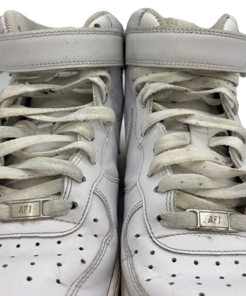 NIKE（ナイキ）NIKE (ナイキ) AIR FORCE 1 MID 07 white ホワイト サイズ:28.5の古着・服飾アイテム