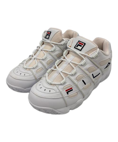 FILA（フィラ）FILA (フィラ) BARRICADE XT 97 LOW ホワイト×ピンク サイズ:28の古着・服飾アイテム