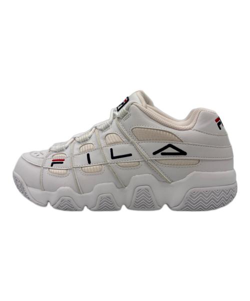 FILA（フィラ）FILA (フィラ) BARRICADE XT 97 LOW ホワイト×ピンク サイズ:28の古着・服飾アイテム