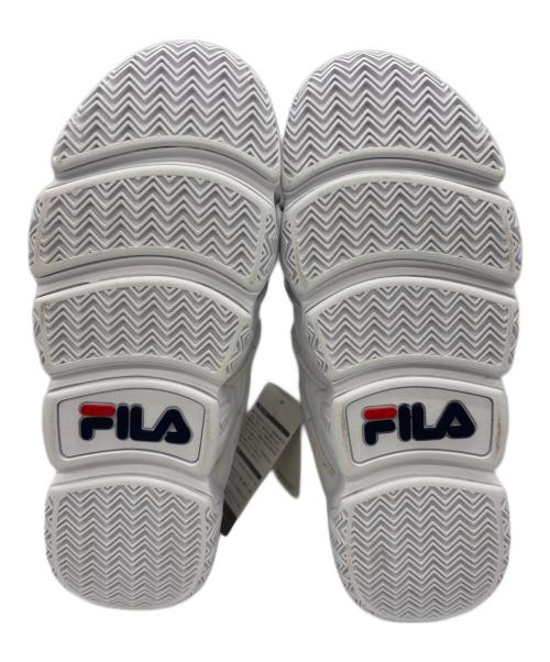 FILA（フィラ）FILA (フィラ) BARRICADE XT 97 LOW ホワイト×ピンク サイズ:28の古着・服飾アイテム