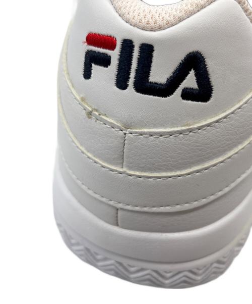 FILA（フィラ）FILA (フィラ) BARRICADE XT 97 LOW ホワイト×ピンク サイズ:28の古着・服飾アイテム