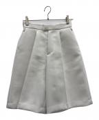 L'AUBEローブ）の古着「ハーフパンツ」｜ホワイト