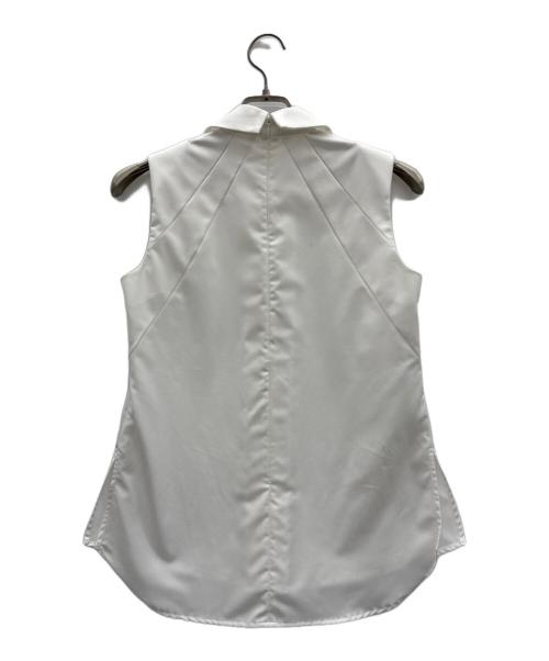 L'AUBE（ローブ）L'AUBE (ローブ) ノースリーブブラウス ホワイト サイズ:Freeの古着・服飾アイテム